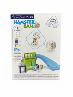 Magna-Tiles Hamster Ball Playset - Green & Blue